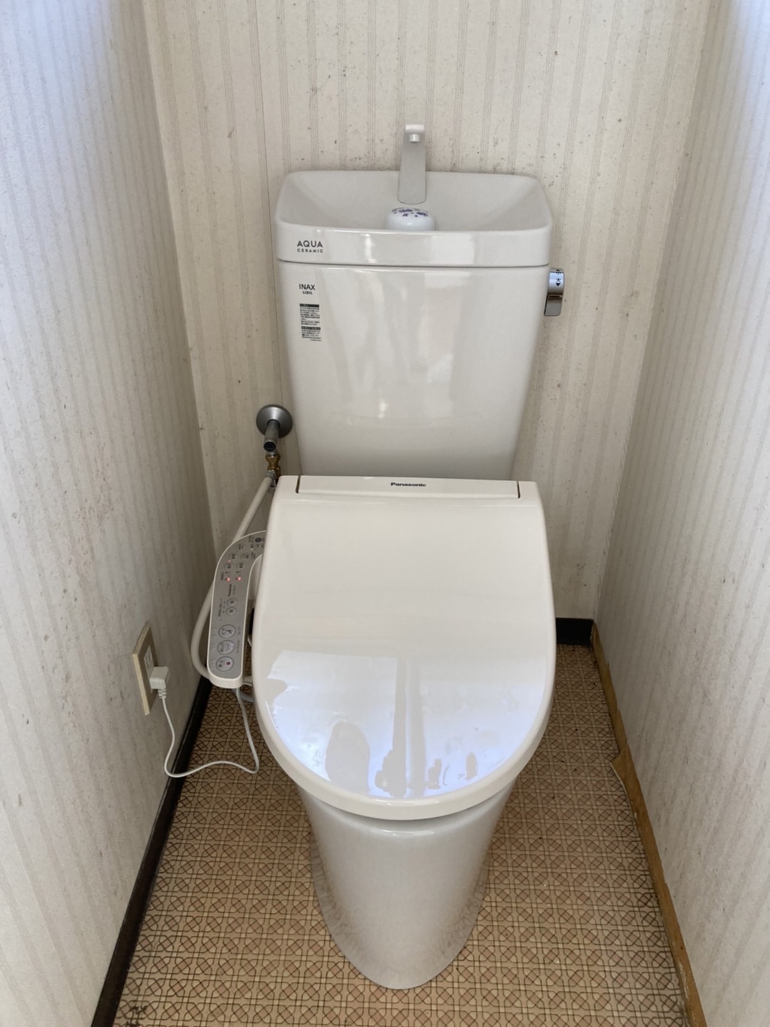 トイレのお取替え