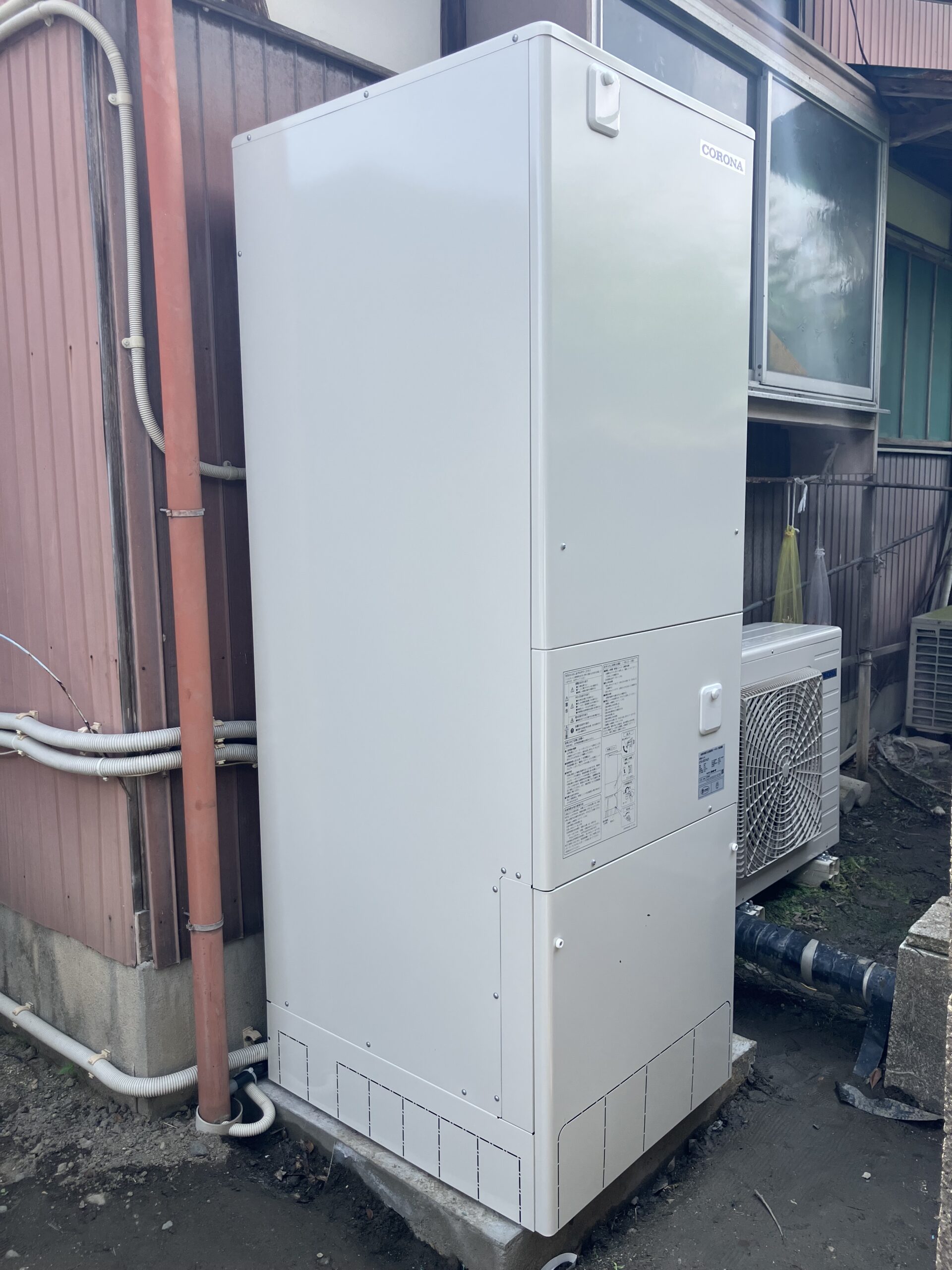 ☆エコキュート取替工事☆~土間拡張~