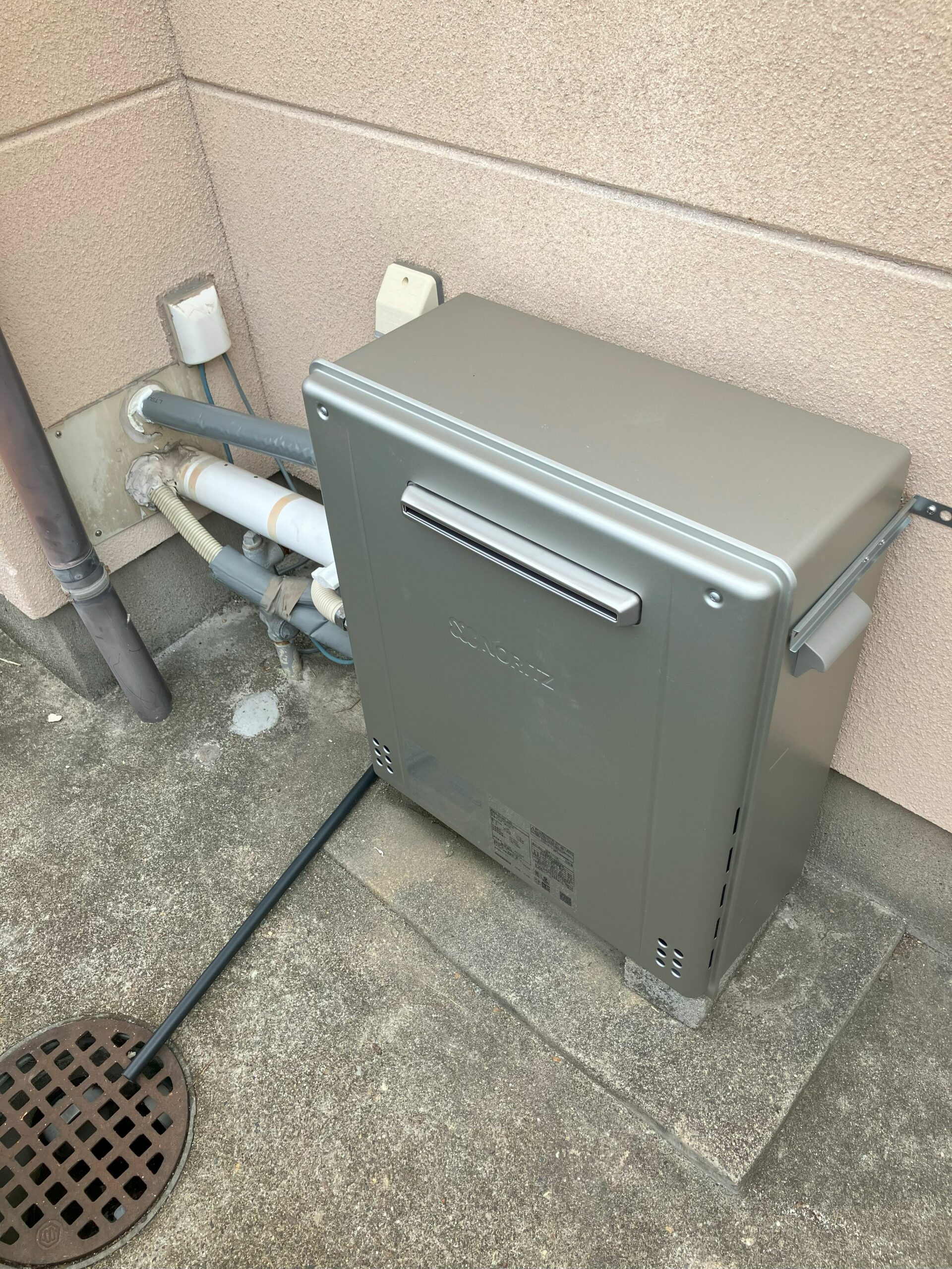 都市ガス給湯器取り替え❢