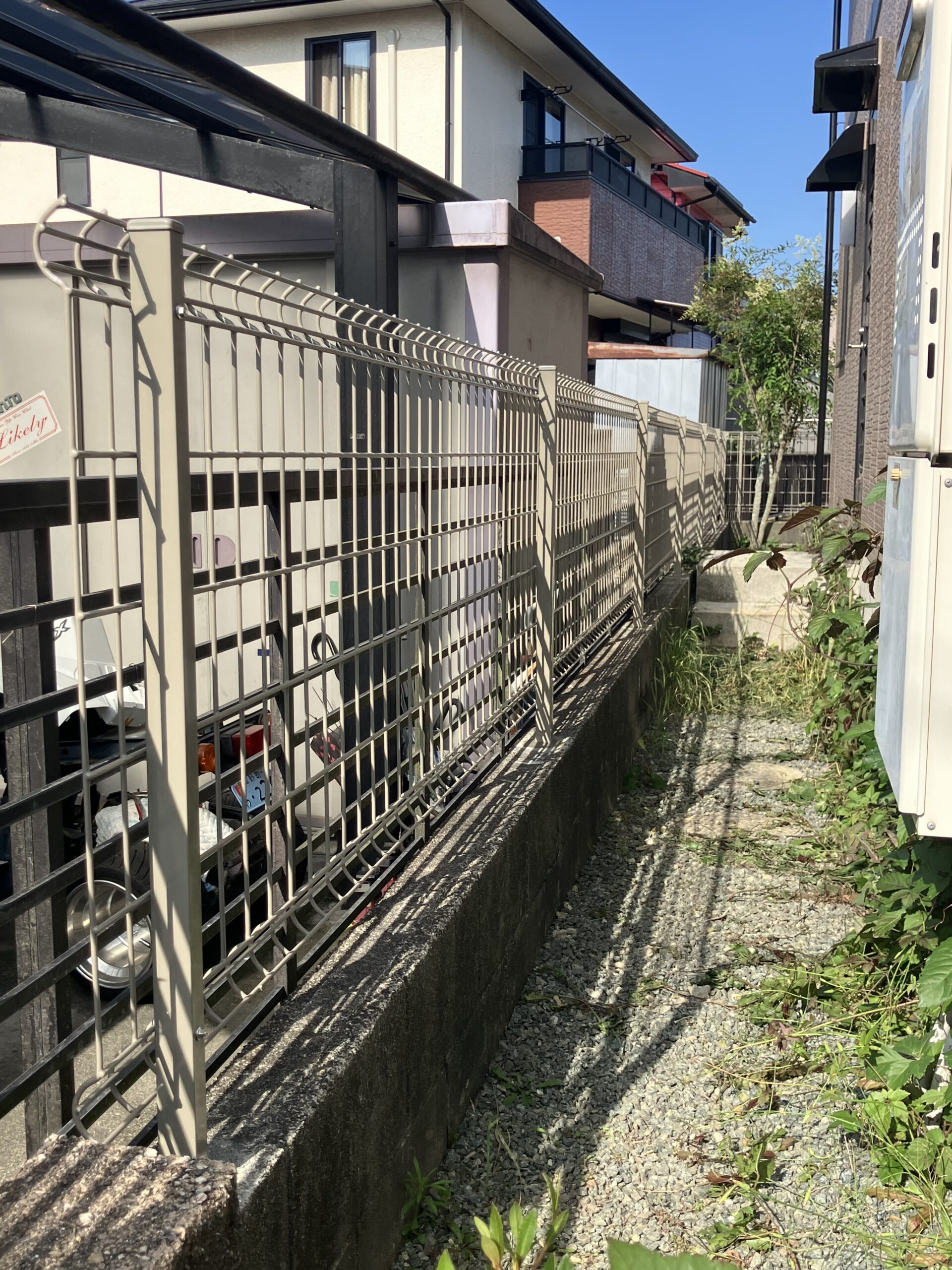 ☆フェンス新設工事☆