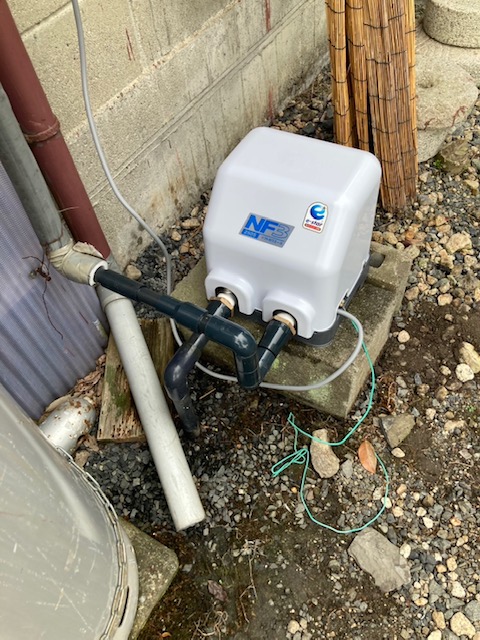 井戸のポンプ交換を急ぎで対応！💧