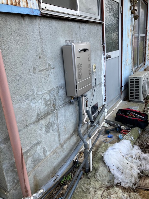 ご希望に添った給湯器に交換❣