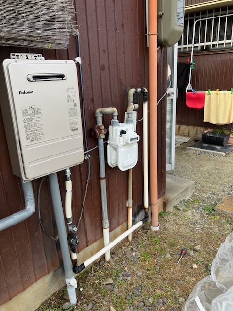 給湯器をスムーズに交換❣