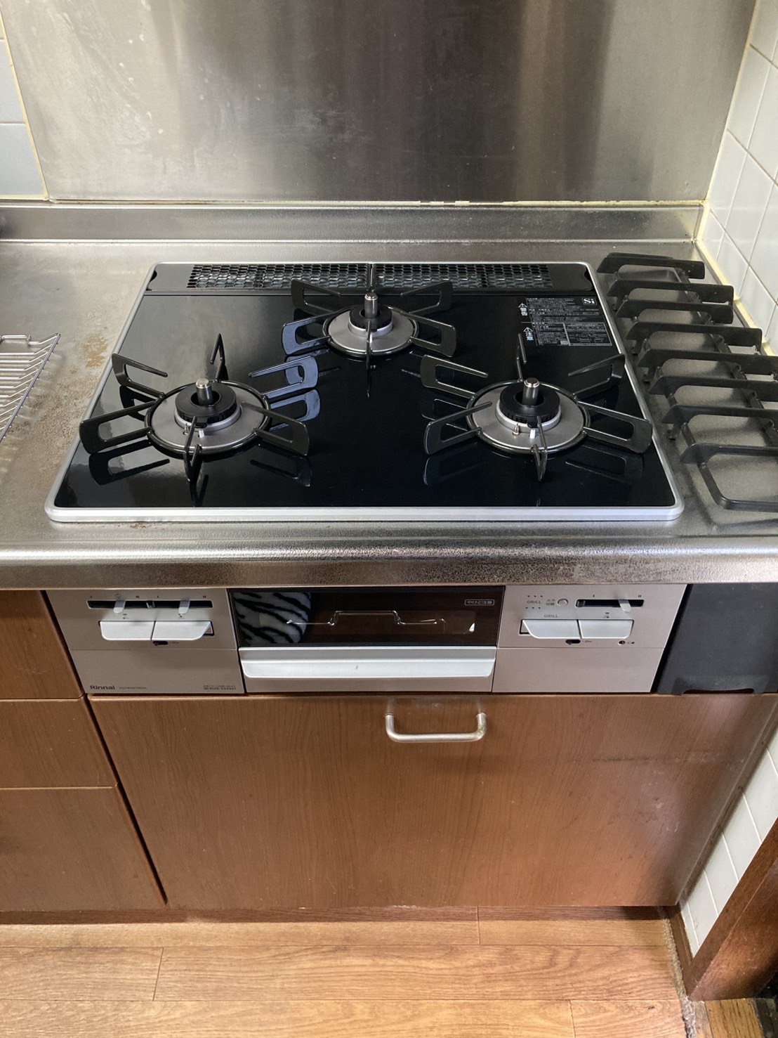 ビルトインコンロ交換工事