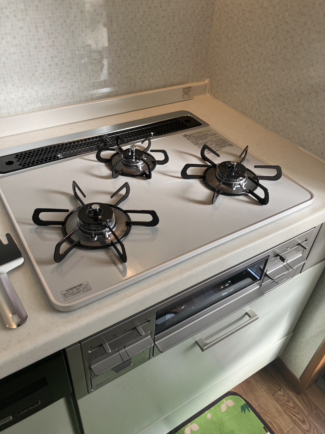 ビルトインコンロ交換工事