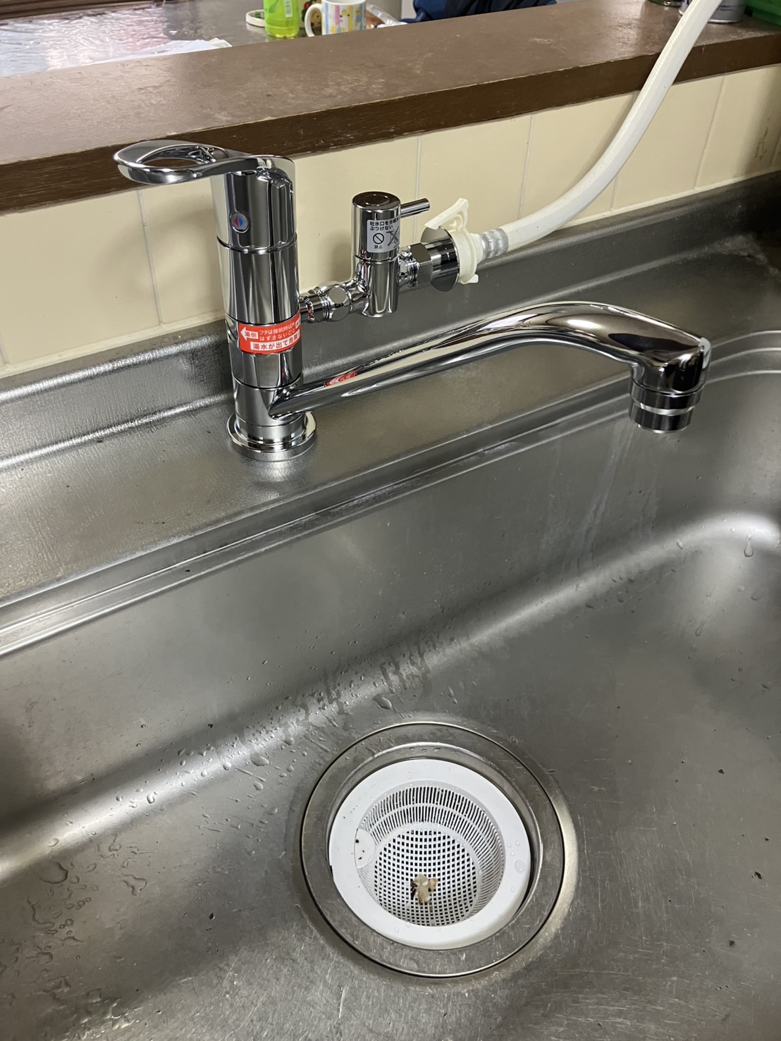 キッチン水栓交換工事