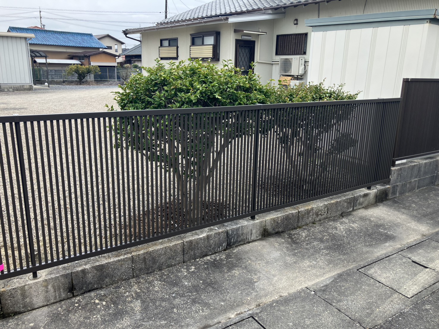 フェンス・外部水栓交換工事